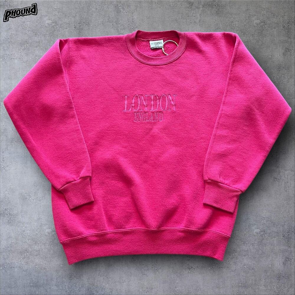 Sturdy Sweats by Lee Sweatshirt Mens Large London England Embroidered Crewneck